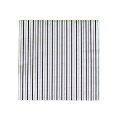 Black and White Fine Stripes Napkins (Set of 16) S4142 - Pretty Day