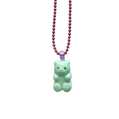 Pop Cutie Gacha Marshmallow Bear Kids Necklaces - Pretty Day