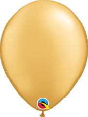 11" Gold Latex Balloon B002 - Pretty Day