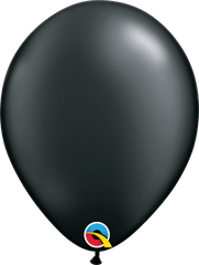 11" Pearl Onyx Black Latex Balloon - Pretty Day