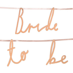 'Bride To Be' Bridal Shower Garland - 4ft/1.2M S5109 - Pretty Day