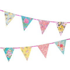 Truly Scrumptious Floral Vintage Bunting - 13ft S3133 - Pretty Day
