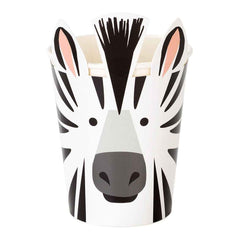 Safari Zebra Paper Cups S7009 - Pretty Day