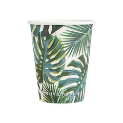 Tropical Leaf Paper Party Cups S4162 S4163 - Pretty Day