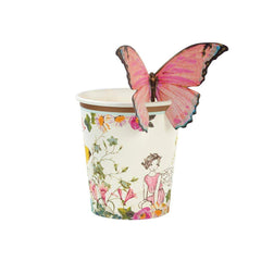 Truly Fairy Cups With Butterfly Trim - 12 Pack S7092 - Pretty Day