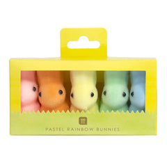Pastel Mini Easter Bunnies - 5 Pack S8101 - Pretty Day
