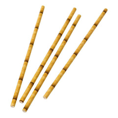 Bamboo Pattern Eco Friendly Paper Straws S1083 - Pretty Day