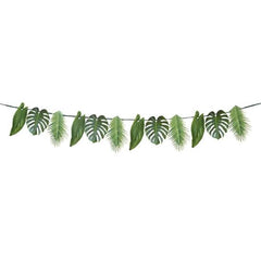 Tropical Leaf Party Garland Bunting S8096 - Pretty Day