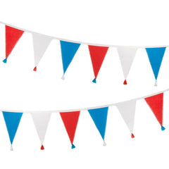 Red, White and Blue USA Bunting - 10ft S5029 - Pretty Day