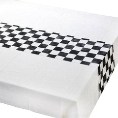 Black & White Checkered Table Runner S9297 - Pretty Day