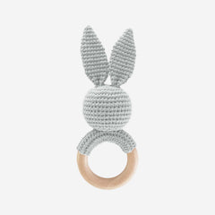 Cotton Crochet Rattle Teether Bunny | Baby Toys S8078 - Pretty Day