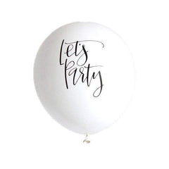 Let's Party Calligraphy Balloons S5062 - Pretty Day