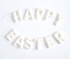 Happy Easter Garland - White S9155 S9156 S9157 S9158 - Pretty Day