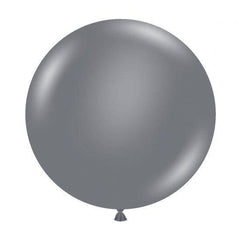 36" Smoke Grey Latex Balloon B083 - Pretty Day