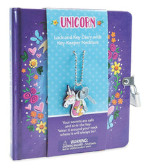 Unicorn Key Keeper Diary - Pretty Day